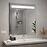 Zrkadlo LED 65 W 50X70