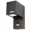 Nástenná LED lampa FAVEIRA 6499 čierna s pohybovým senzorom KD1,2