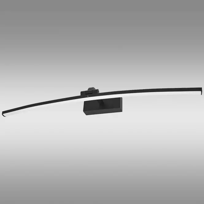 Nástenné svietidlo VEIRO 6389 12W LED 50 cm čierne K1