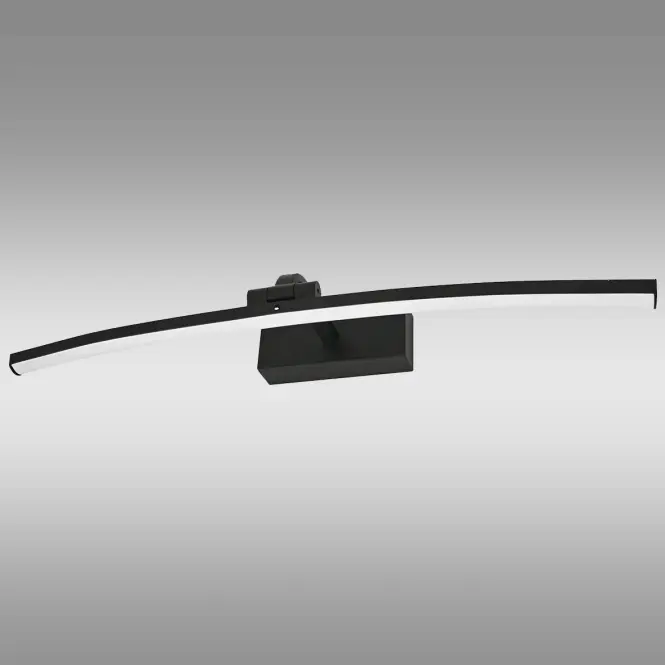 Nástenné svietidlo VEIRO 6390 8W LED 40 cm čierne  K1