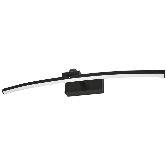 Nástenné svietidlo VEIRO 6390 8W LED 40 cm čierne  K1,2