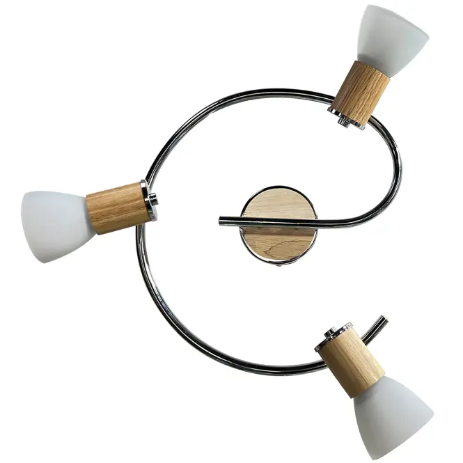 Stropné svietidlo BRACO 6975 E14 chróm LS3,2