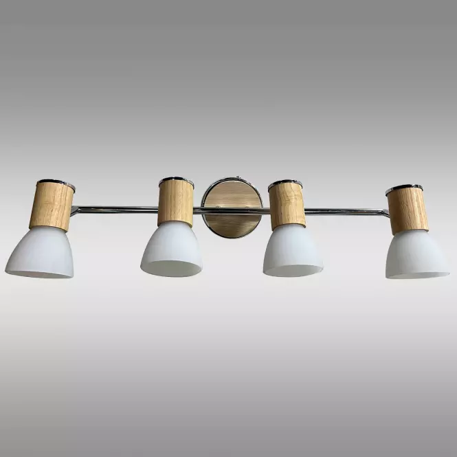 Stropné svietidlo  BRACO 6976 E14 chróm LS4