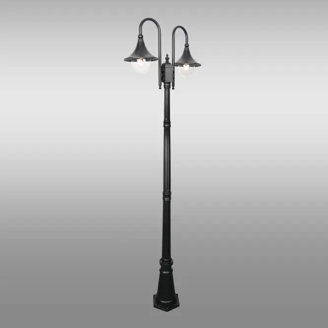 Stojacia lampa  TALEZ 6980 čierna LP2
