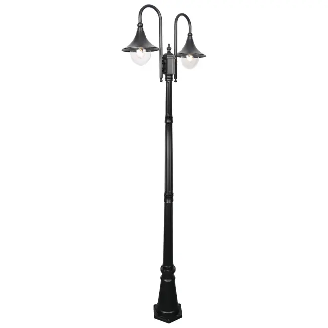 Stojacia lampa  TALEZ 6980 čierna LP2,2