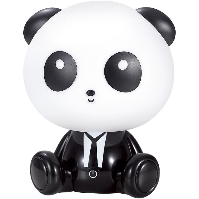 Stolná lampa PANDA 6948 biela/čierna 2,5W LB1