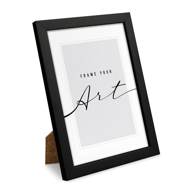 Foto rámček I 30X40 čierny lesk,2