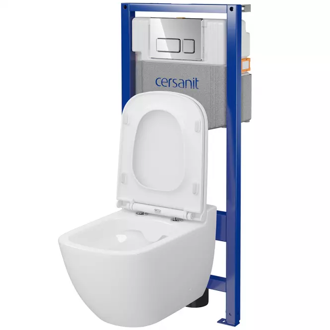 Podomietková zostava Caspia B981 tlačidlo chróm mechanický