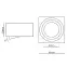 Svietidlo Amat 50MM 010B black K K1,6