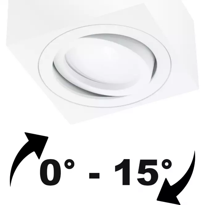 Svietidlo Amat 50MM 010B white K K1,3