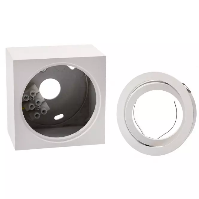 Svietidlo Amat 50MM 010B white K K1