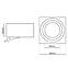 Svietidlo Amat 50MM 010B white K K1,5