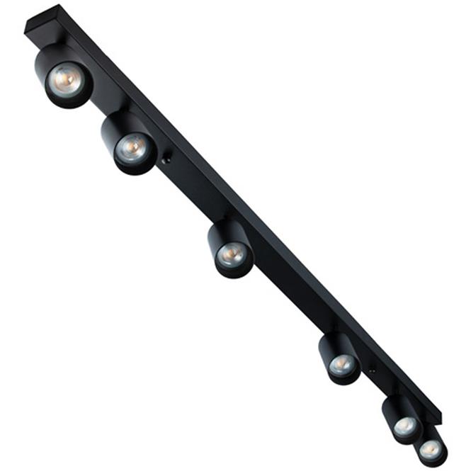 Svietidlo Tabula 6xGU10 black L1