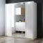 Skriňa Brema 210 biely,5