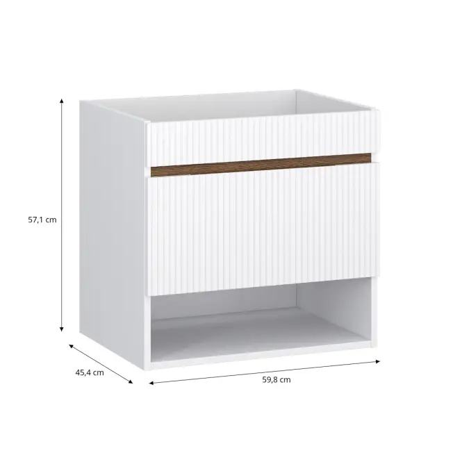 Skrinka Joy 60 1S biely,2
