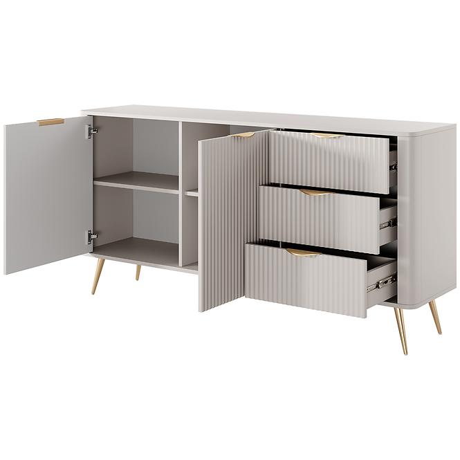 Komoda Lante C 163 2D3S beige,3