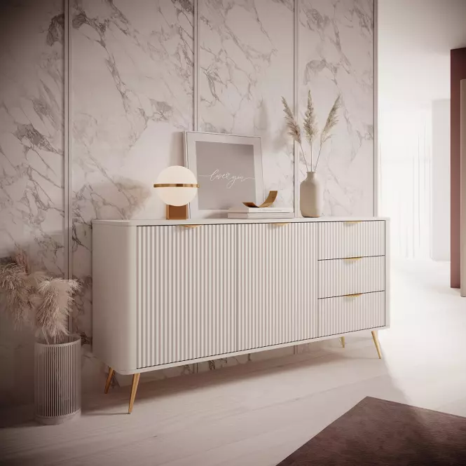 Komoda Lante C 163 2D3S beige