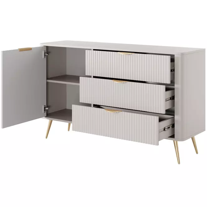 Komoda Lante D 138 D3S beige
