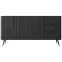Komoda Lante 163 2D3S black,4