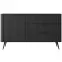 Komoda Lante D 138 D3S black,4
