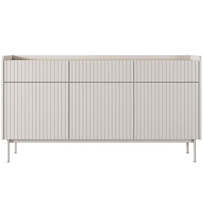 Komoda Level B 153 3D3S beige/dub scandi