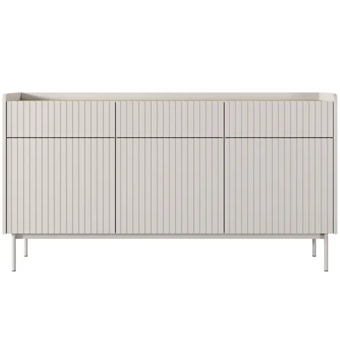 Komoda Level B 153 3D3S beige/dub scandi,4