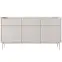 Komoda Level B 153 3D3S beige/dub scandi,4
