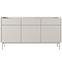 Komoda Level B 153 3D3S beige/dub scandi,4