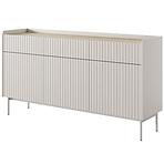 Komoda Level B 153 3D3S beige/dub scandi