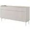Komoda Level B 153 3D3S beige/dub scandi