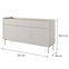 Komoda Level B 153 3D3S beige/dub scandi,2