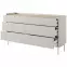 Komoda Level C 153 6S beige/dub scandi,3