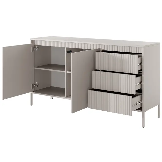 Komoda Senso B 153 2D3S beige,2