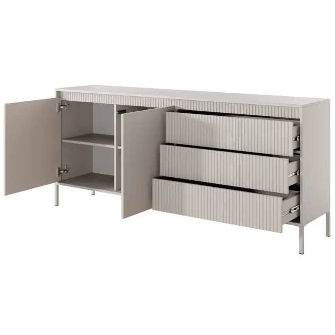 Komoda Senso C 187 2D3S beige,3