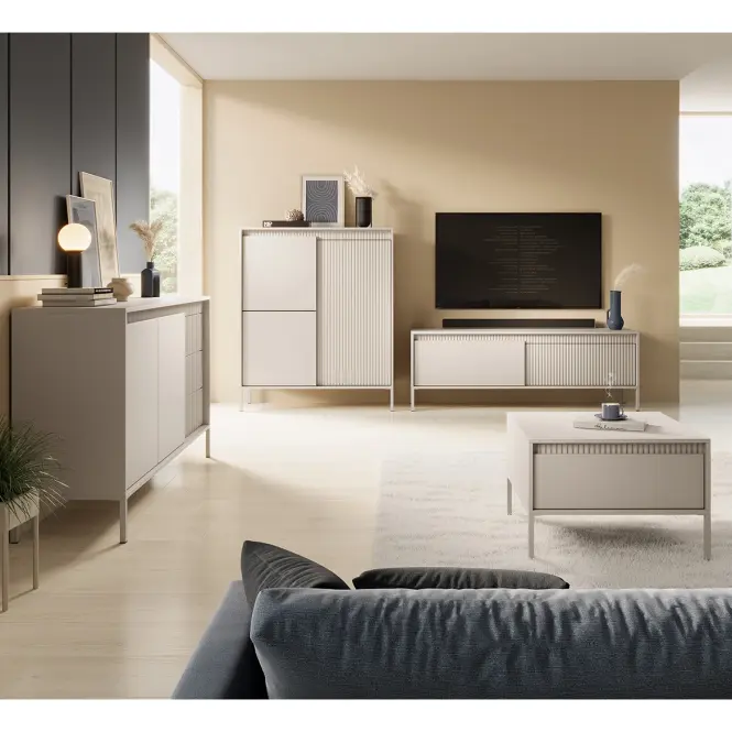 Komoda Senso C 187 2D3S beige,6
