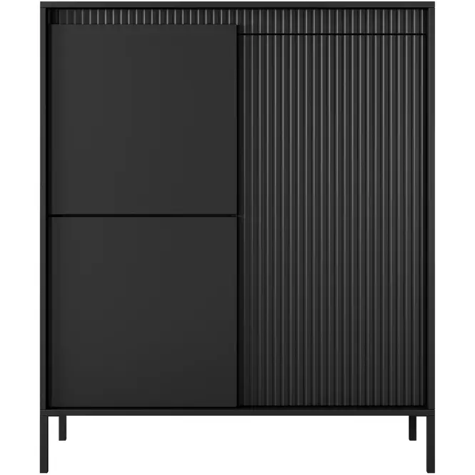 Komoda Senso A vysoká 3D black,4