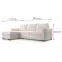Rohová sedacia súprava Dallas Lux Perfect Harmony 02,4