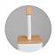 Kefa WC biela bambus AMBA-WHT,5