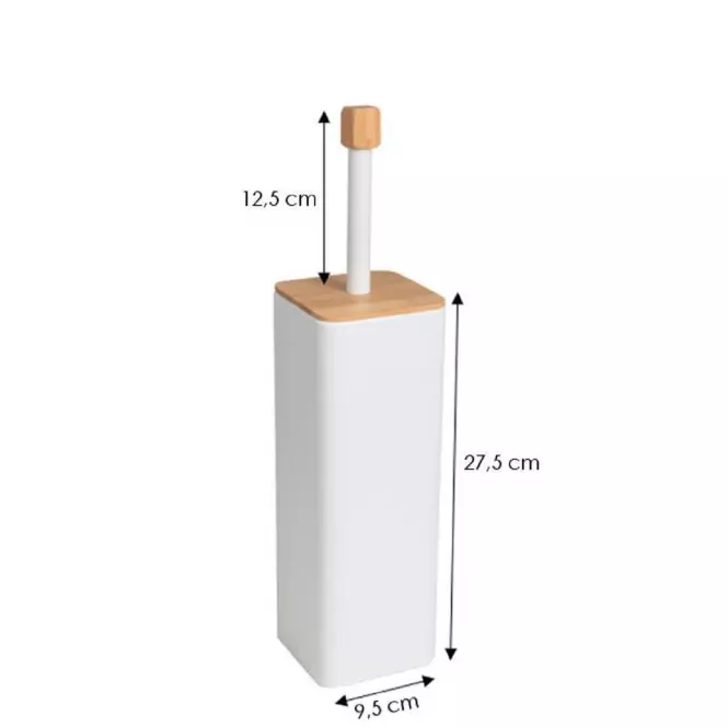 Kefa WC biela bambus AMBA-WHT,2