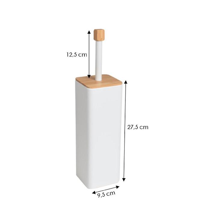 Kefa WC biela bambus AMBA-WHT,2