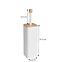 Kefa WC biela bambus AMBA-WHT,2