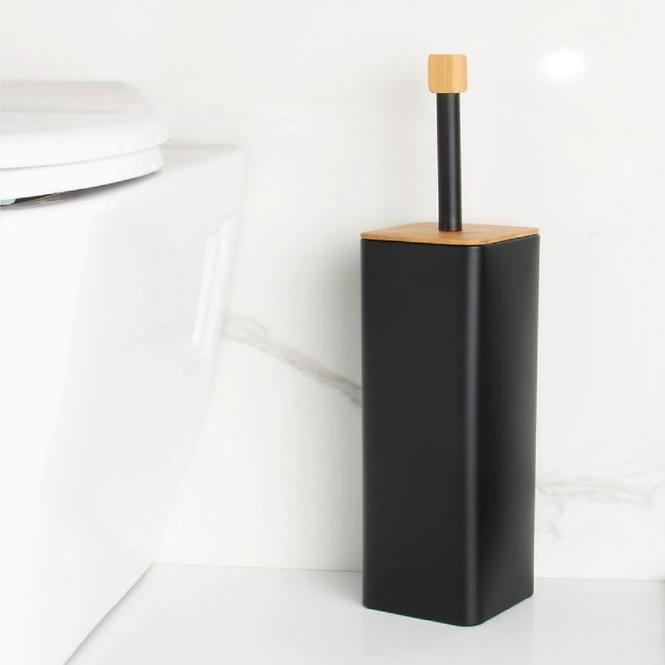 Kefa WC čierna bambus AMBA-BLK