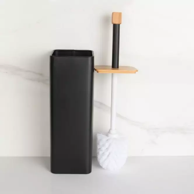 Kefa WC čierna bambus AMBA-BLK,4