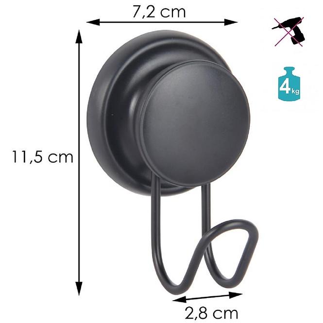 Háčik čierna CH.GAVI-H1-BLK,2