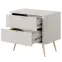 Nočný stolík Lante G 2s -1 ks Beige,3