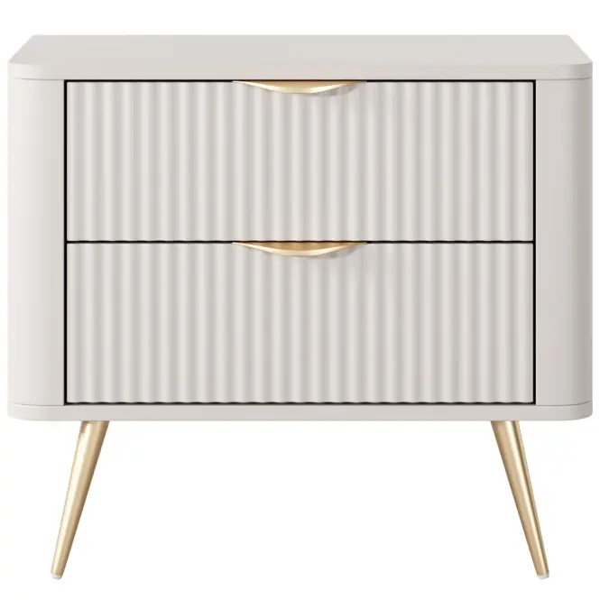 Nočný stolík Lante G 2s -1 ks Beige,4