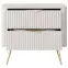 Nočný stolík Lante G 2s -1 ks Beige,5