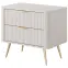 Nočný stolík Lante G 2s -1 ks Beige