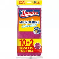 Súprava mikrovláknových utierok kolekcia 10+2 zdarma
