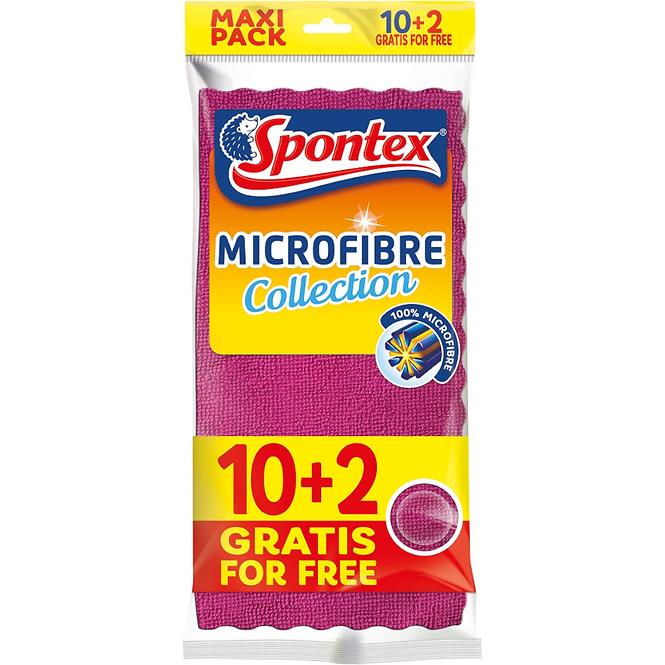 Súprava mikrovláknových utierok kolekcia 10+2 zdarma